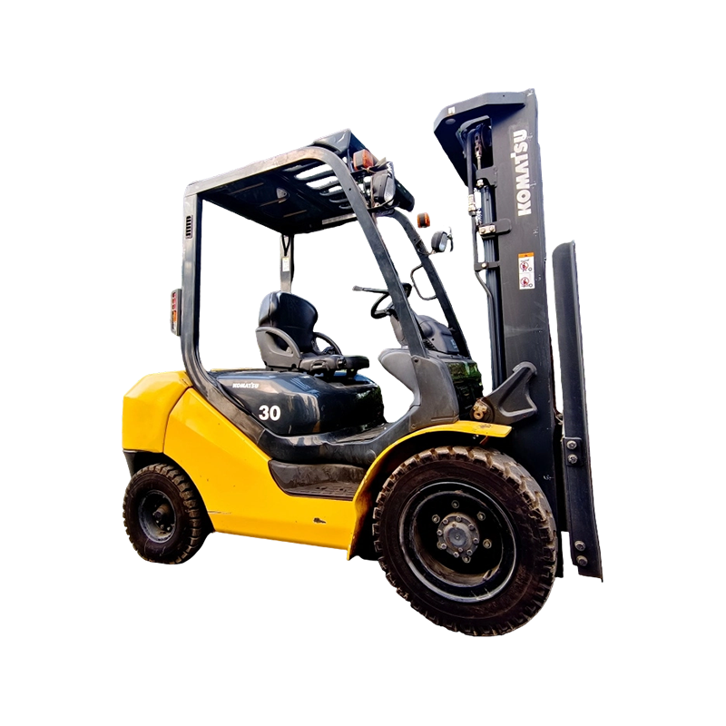 日本製オリジナルエンジン使用コマツ3トンディーゼルフォークリフト